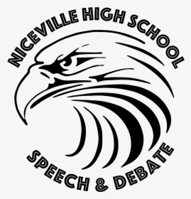 Niceville High School Speech And Debate Team - Eagle Head Clipart, HD Png Download, Free Download