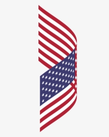 American Flag Breezy 2 Clip Arts - Andrews Field, HD Png Download, Free Download