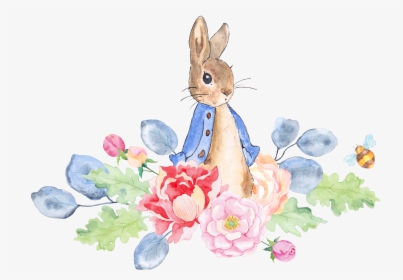 Peter Rabbit Watercolor, HD Png Download, Free Download