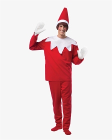 Christmas Dress Png Photo - Adult Elf On The Shelf Costume, Transparent Png, Free Download