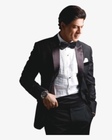 Shahrukh Khan Transparent Png Image Free Download Searchpng - Black Suit Shahrukh Khan, Png Download, Free Download