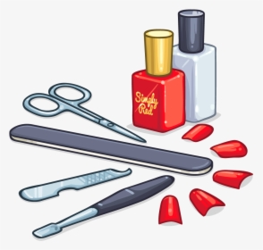 Collection Of Manicure - Manicure Clip Art, HD Png Download, Free Download