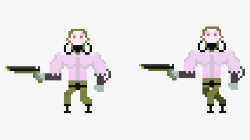 Pixel Art Enemy Animation, HD Png Download, Free Download