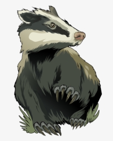 Badger Art , Png Download - Transparent Honey Badger Clipart, Png Download, Free Download