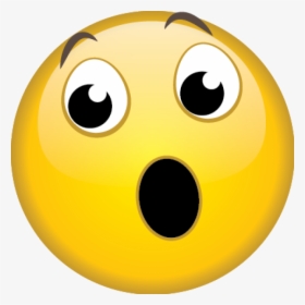 Surprise Face Emoji - Surprise Facial Expression Emoji, HD Png Download, Free Download