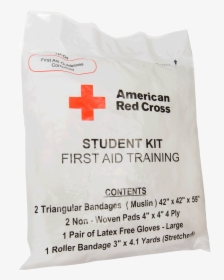 First Aid Student Training Kit - American Red Cross, HD Png Download, Free Download