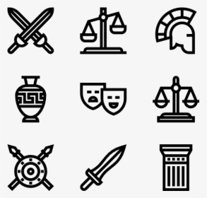 Ancient Greece Icons, HD Png Download, Free Download
