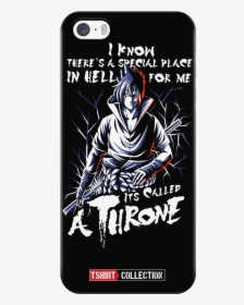 Naruto Sasuke Uchiha Stay On Throne Iphone Phone Case - Naruto And Sasuke Iphone Case, HD Png Download, Free Download