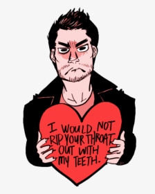 Tumblr Valentines Cards Teen Wolf Download - Derek Hale Valentine, HD Png Download, Free Download