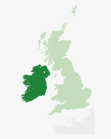 Ireland In The United Kingdom - United British Isles, HD Png Download, Free Download