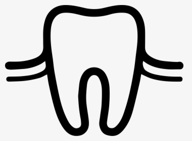 Drawing Of A Crown Tooth - Periodontal Icons Png, Transparent Png, Free Download