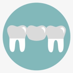 Teeth Clip Round Plastic - Replace Missing Teeth Icons, HD Png Download, Free Download