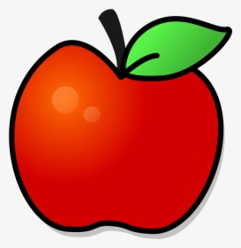 Apple Cliparts Transparent Tumblr - Red Apple Template Printable, HD Png Download, Free Download
