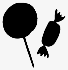 Candy Silhouette - Portable Network Graphics, HD Png Download, Free Download