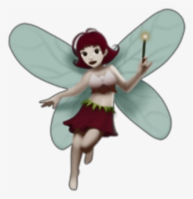 🧚🏻‍♀️🖤 #emoji #fairy #pixie #aesthetic #grunge #edgy - Cartoon, HD Png Download, Free Download