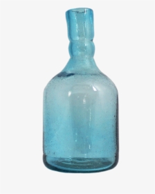 Handmade Decanter/bottle this Handmade Decanter/bottle - Transparent Bottle Glass Blue Png, Png Download, Free Download