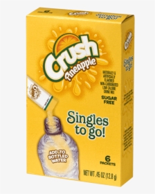 Crush Pineapple Singles To Go - Cosmetics, HD Png Download, Free Download