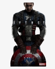 Captain America With His Shield, HD Png Download, Free Download