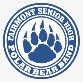 Fairmont Senior High Polar Bear Band Logo - Fairmont Senior Polar Bears, HD Png Download, Free Download