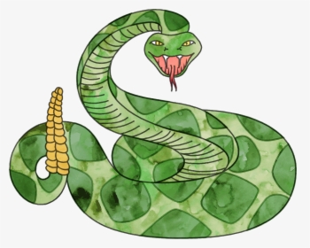Viper - Rattlesnake Clipart Transparent, HD Png Download, Free Download