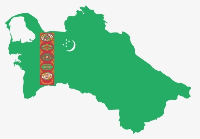 Transparent Soviet Flag Png - Turkmenistan Capital City Map, Png Download, Free Download