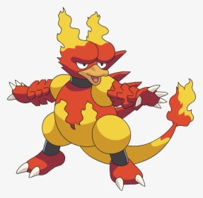 Pokemon Shiny Magmar Is A Fictional Character Of Humans - Pokemon With Butt Forehead, HD Png Download, Free Download