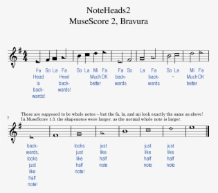 Musescore Note Head Size, HD Png Download, Free Download