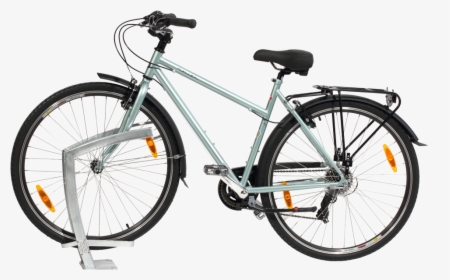 Urban Rack Auclair Rack Side View - Bicycle Side View Png, Transparent Png, Free Download