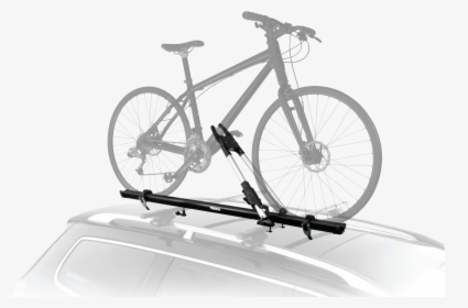 Thule Roof Rack Bike Rack - Thule Big Mouth Bike Carrier, HD Png Download, Free Download