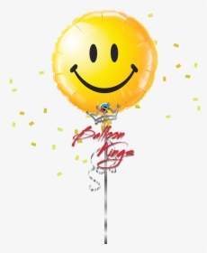 Smiley Face Yellow - Balloon Smiley Face Blue, HD Png Download, Free Download