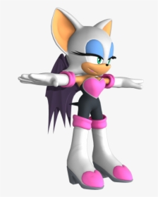 Download Zip Archive - Rouge The Bat Sonic Forces, HD Png Download, Free Download