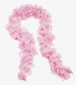 Rose Boa Scarf - Pink Feather Boa Png, Transparent Png, Free Download