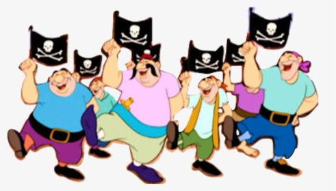 Captain Hook"s Pirate Crew - Peter Pan Pirate, HD Png Download, Free Download