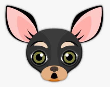 Transparent Suprised Emoji Png - Emoji Dogs Black, Png Download, Free Download