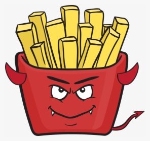 Transparent Music Emoji Png - French Fries Cartoon, Png Download, Free Download