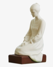 Transparent Woman Praying Png - Figurine, Png Download, Free Download