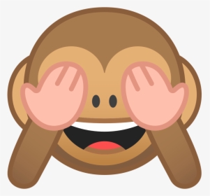 Emoji Monkey Covering Eyes, HD Png Download, Free Download