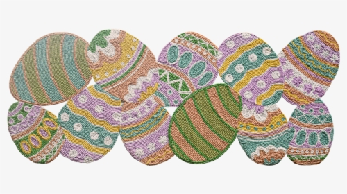 Eggs Table Runner - Beaded Easter Runner, HD Png Download, Free Download