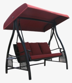 Porch Swing With Canopy , Png Download - 3 Person Outdoor Canopy Swing, Transparent Png, Free Download