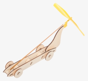 Elastic Force Rubber Band Wooden Running Car Stem Learning - Wood, HD Png Download, Free Download