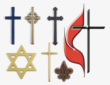 Popular Religious Symbols Including The Latin Or Plain - Religion, HD Png Download, Free Download