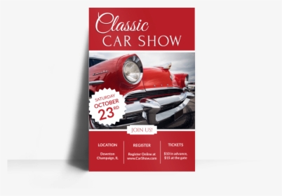 Instant Download Photoshop template 3 Versions Classic Car Show Flyer EDITABLE Event Flyer 3 PSD Files & 2 Jpeg FIles