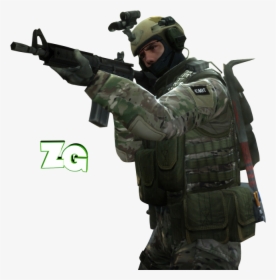 Csgo Soldier Png - Counter Strike Global Offensive Render, Transparent Png, Free Download