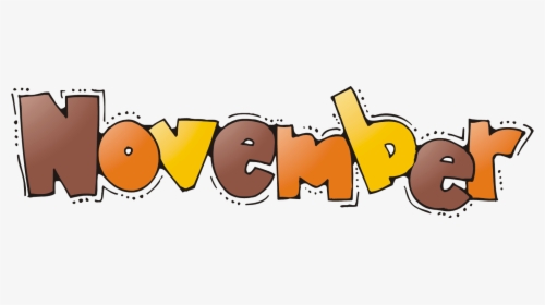 28 Collection Of Clipart For November Month - November Clipart, HD Png Download, Free Download