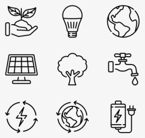 Ecology - Hand Drawn Icon Png, Transparent Png, Free Download
