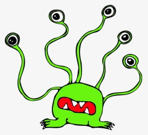 Alien With 5 Eyes, HD Png Download, Free Download