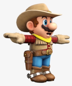Super Mario Odyssey Cowboy, HD Png Download, Free Download
