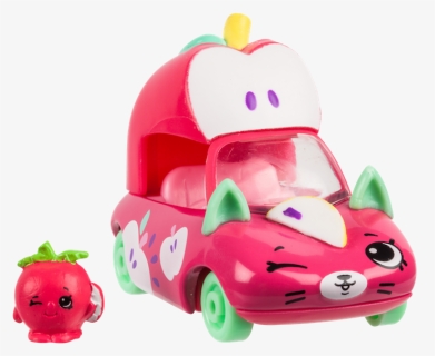Shopkins Cutie Cars Season 4 Speedy Apple Slice - Baby Toys, HD Png Download, Free Download