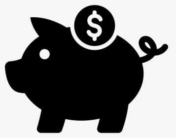 Tool For Saving Money - Blue Piggy Bank Clipart, HD Png Download, Free Download
