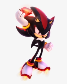 Shadow The Hedgehog With A Chaos Emerald, HD Png Download, Free Download